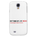 Rhythms of Life  Samsung Galaxy S4 Cases