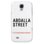 Abdalla  street   Samsung Galaxy S4 Cases