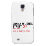 Donna M Jones STREET  Samsung Galaxy S4 Cases