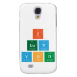 I 
 luv 
 You  Samsung Galaxy S4 Cases