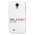 TEXT_2  Samsung Galaxy S4 Cases