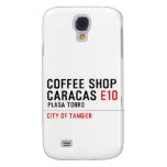Coffee shop Caracas  Samsung Galaxy S4 Cases