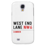 West End  Lane  Samsung Galaxy S4 Cases