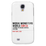 mOSHI mONSTERS wORLD  Samsung Galaxy S4 Cases