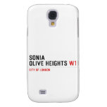 Sonia olive heights  Samsung Galaxy S4 Cases