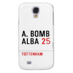 A. BOMB ALBA  Samsung Galaxy S4 Cases