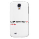 Karla Croft Street  Samsung Galaxy S4 Cases