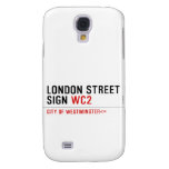 LONDON STREET SIGN  Samsung Galaxy S4 Cases