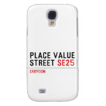 Place value Street  Samsung Galaxy S4 Cases