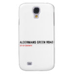 Aldermans green road  Samsung Galaxy S4 Cases