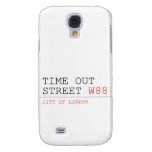 Time out Street  Samsung Galaxy S4 Cases
