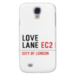 Love lane  Samsung Galaxy S4 Cases