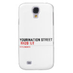 YOURINATION STREET    Samsung Galaxy S4 Cases