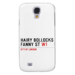 hairy bollocks fanny st  Samsung Galaxy S4 Cases