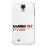 MANINGI  Samsung Galaxy S4 Cases