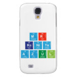 Mr
 RANITA 
 Azul  Samsung Galaxy S4 Cases