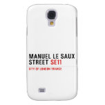 Manuel le Saux Street  Samsung Galaxy S4 Cases