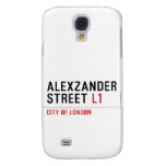 alexzander Street  Samsung Galaxy S4 Cases
