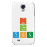 I
 Lv
 You  Samsung Galaxy S4 Cases