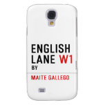 English Lane  Samsung Galaxy S4 Cases