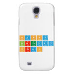 Happy
 Birthday
 Sarah  Samsung Galaxy S4 Cases