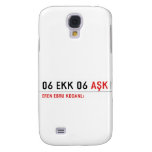 06 ekk 06  Samsung Galaxy S4 Cases