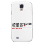 London revolution foiling Kit  Samsung Galaxy S4 Cases