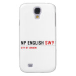 NP English  Samsung Galaxy S4 Cases