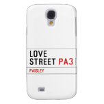 LOVE Street  Samsung Galaxy S4 Cases