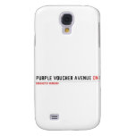 purple voucher avenue  Samsung Galaxy S4 Cases