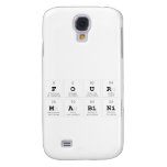 four 
 mabini  Samsung Galaxy S4 Cases