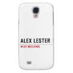Alex Lester  Samsung Galaxy S4 Cases