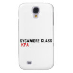 SYCAMORE CLASS   Samsung Galaxy S4 Cases