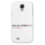 NINI MU STREET  Samsung Galaxy S4 Cases