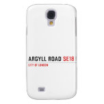 Argyll Road  Samsung Galaxy S4 Cases