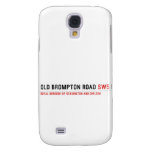 Old Brompton Road  Samsung Galaxy S4 Cases
