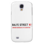 Balfe Street  Samsung Galaxy S4 Cases