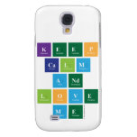 Keep
 Calm
 And
 Love
 Me  Samsung Galaxy S4 Cases