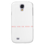 keep calm and love me  Samsung Galaxy S4 Cases