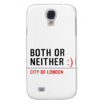 BOTH or NEITHER  Samsung Galaxy S4 Cases