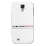 CAROL PEACHES AVE  Samsung Galaxy S4 Cases