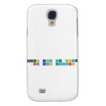 keep calm and love 
 jim ramos escuadro  Samsung Galaxy S4 Cases