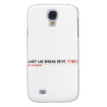 6407 Las Brisas Drive  Samsung Galaxy S4 Cases