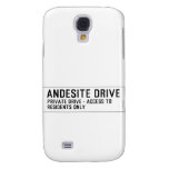 andesite drive  Samsung Galaxy S4 Cases