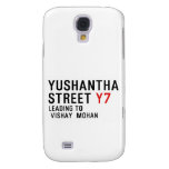 Yushantha  Street  Samsung Galaxy S4 Cases