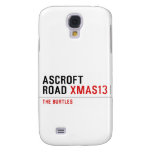 ASCROFT ROAD  Samsung Galaxy S4 Cases