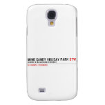 MIND CANDY HOLIDAY PARK  Samsung Galaxy S4 Cases