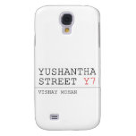 Yushantha  Street  Samsung Galaxy S4 Cases