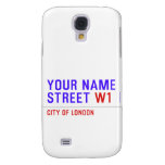 Your Name Street  Samsung Galaxy S4 Cases