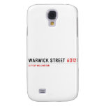 Warwick Street  Samsung Galaxy S4 Cases